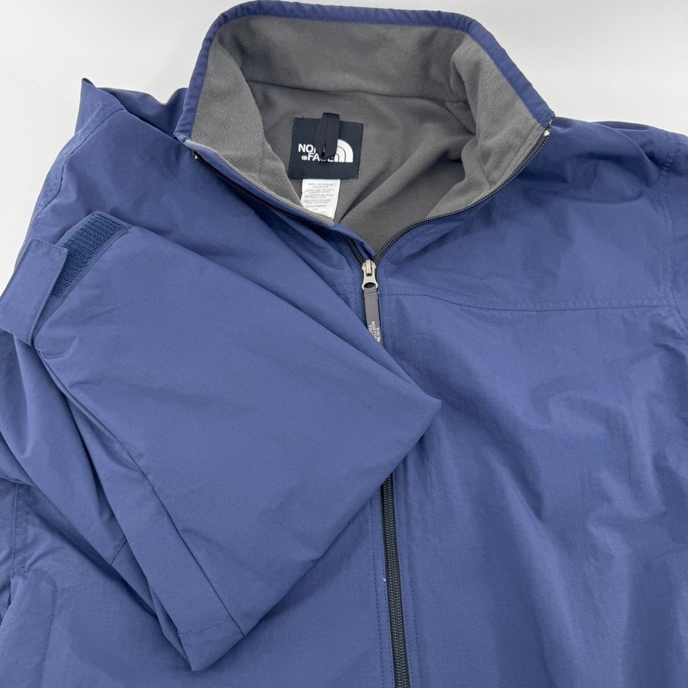 The North Face Mens Full Zip Fleece‎ Lined Jacket Blue